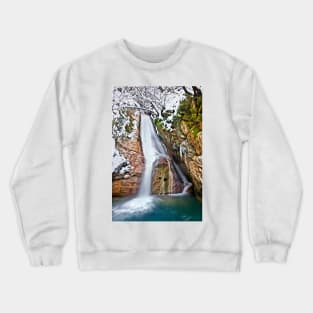 The Black Cave waterfall Crewneck Sweatshirt